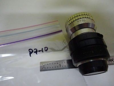 MICROSCOPE PART OPTICAL SOMCO 16 mm TV LENS CAMERA OPTICS AS IS BIN#P7-10
