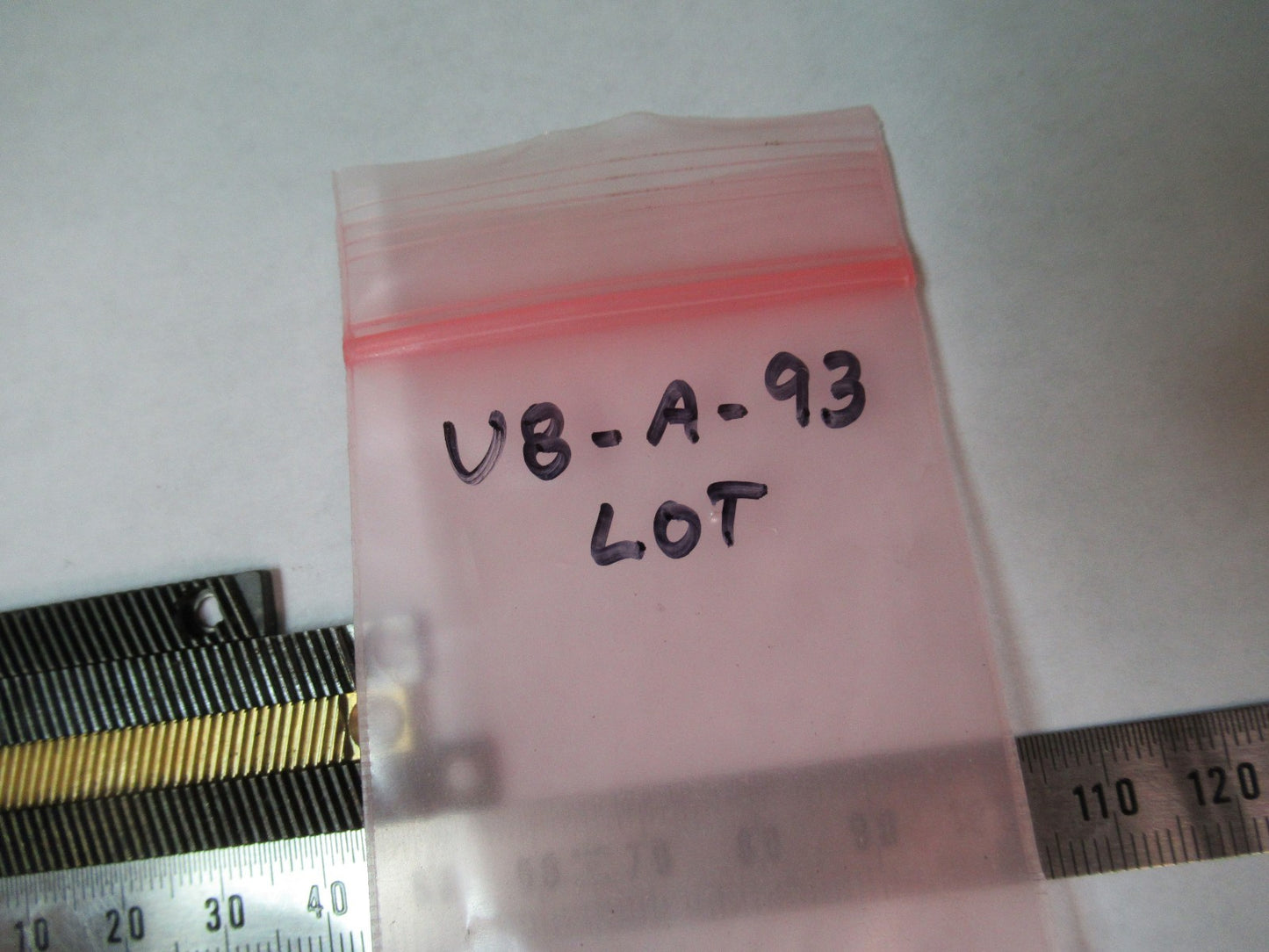 LOT 4 PIECES RACK GEAR BAUSCH LOMB AO SPENCER MICROSCOPE PART AS PICTURE U8-A-93