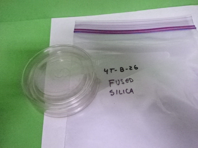OPTICAL FLAT 2.5" DIAMETER FUSED SILICA LASER SPECTRA PHYSICS OPTICS #4T-B-26