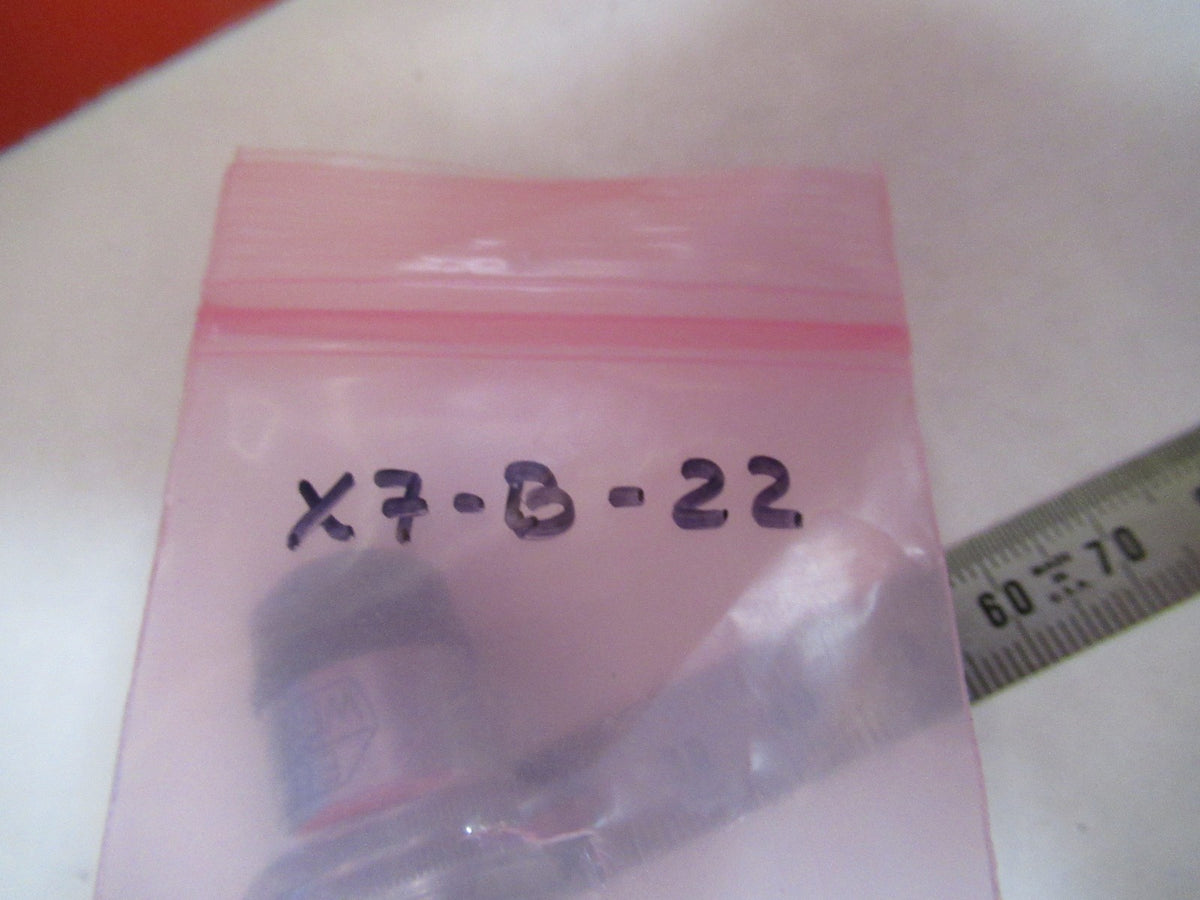Ernst Leitz Germany "1" 3.2X Objective Optic Microscope Part