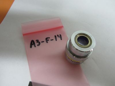 MICROSCOPE OBJECTIVE LEITZ WETZLAR GERMANY NPL 10X INFINITY OPTICS BIN#A3-F-14