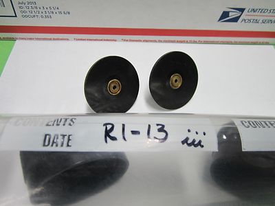 MICROSCOPE PART PAIR KNOBS ZEISS GERMANY BIN#R1-13
