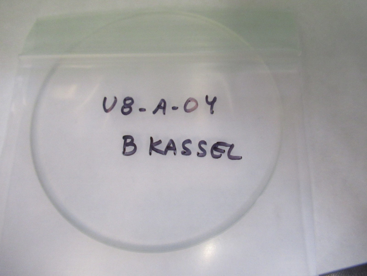 ANTIQUE CBS KASSEL BECK GLASS STAGE STEREO MICROSCOPE PART AS PICTURED U8-A-04