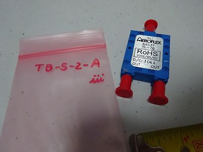 RF MICROWAVE MODULE AEROFLEX YL-70 FREQUENCY GHz AS IS BIN#TB-5-2-A