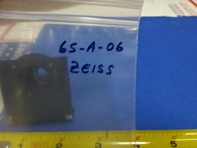 MICROSCOPE SPARE PART ZEISS GERMANY IN35 MOUNTED LENS OPTICS #65-A-06