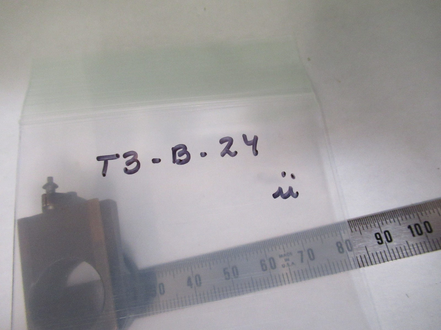 CARL ZEISS GERMANY BRASS ANTIQUE 1900's OBJECTIVE HOLDER MICROSCOPE PART T3-B-24