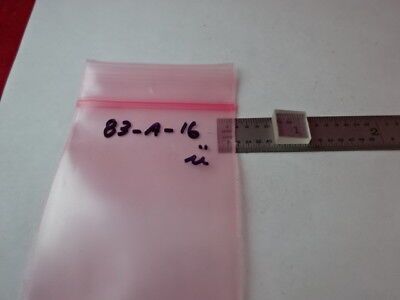 OPTICS PRISM COATED WEDGE OPTICS OPTICAL AS IS #83-A-16B