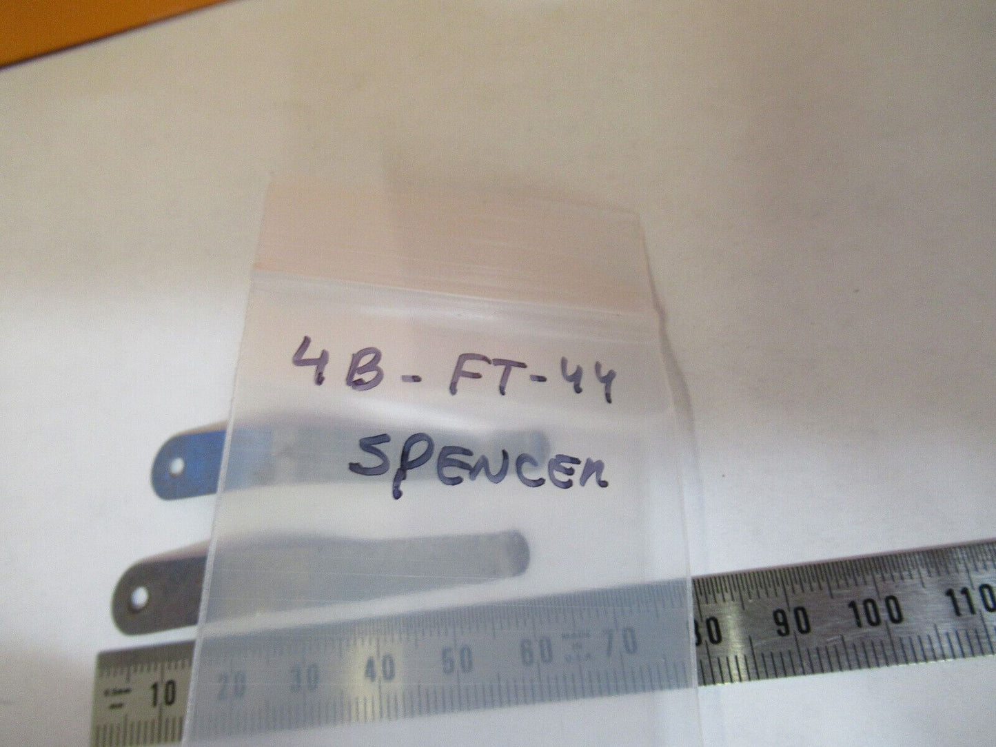 ANTIQUE AO SPENCER AMERICAN PAIR CLIPS MICROSCOPE PART AS PICTURED &4b-ft-44