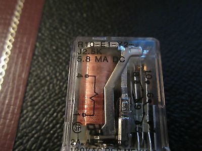POTTER BRUMFIELD AMF RELAY R10-E1-42-J2.5K 5.8 mA DC BIN#RED