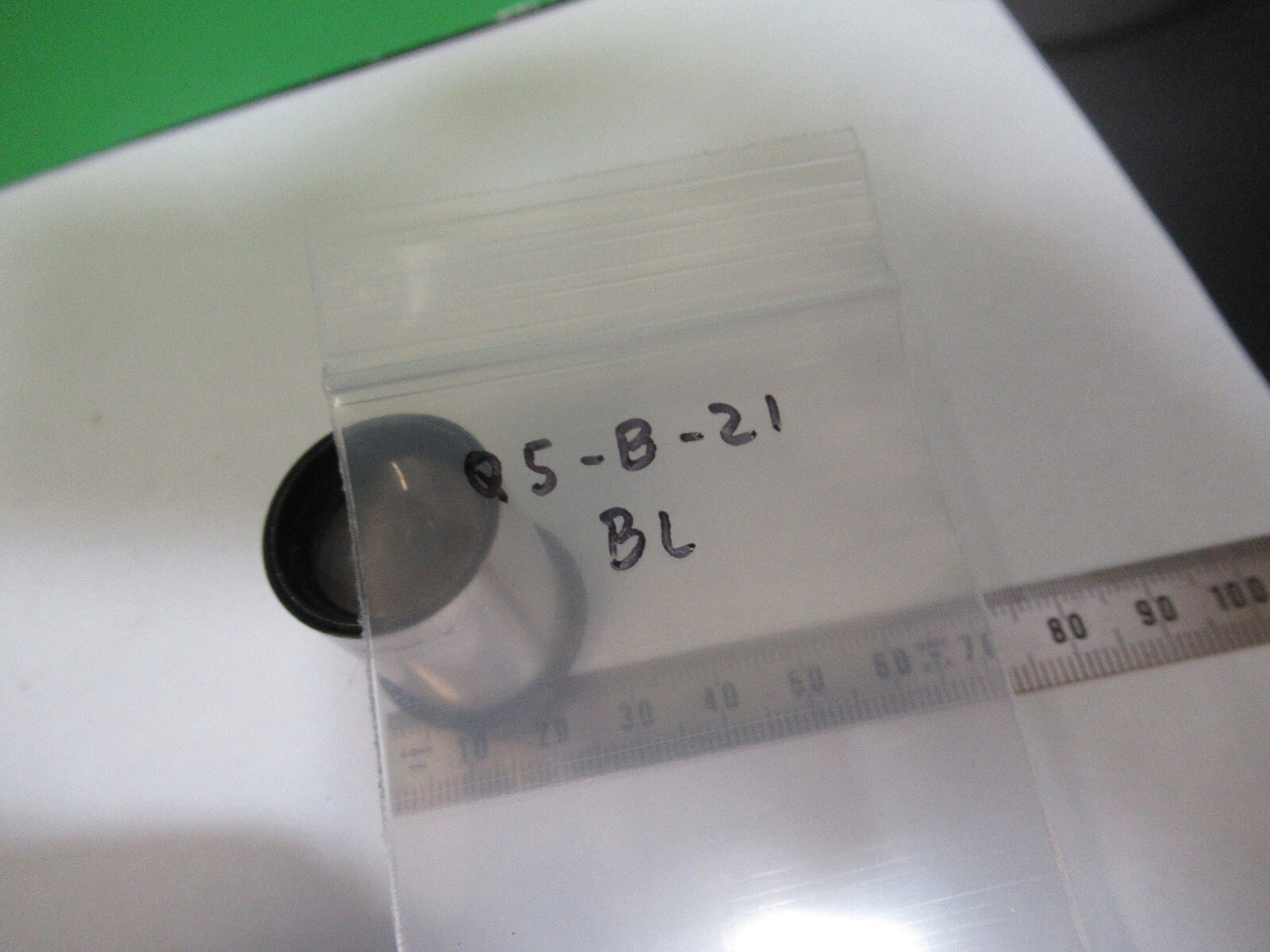 BAUSCH LOMB WIDE 10X VINTAGE EYEPIECE MICROSCOPE PART AS PICTURED &Q5-B-21