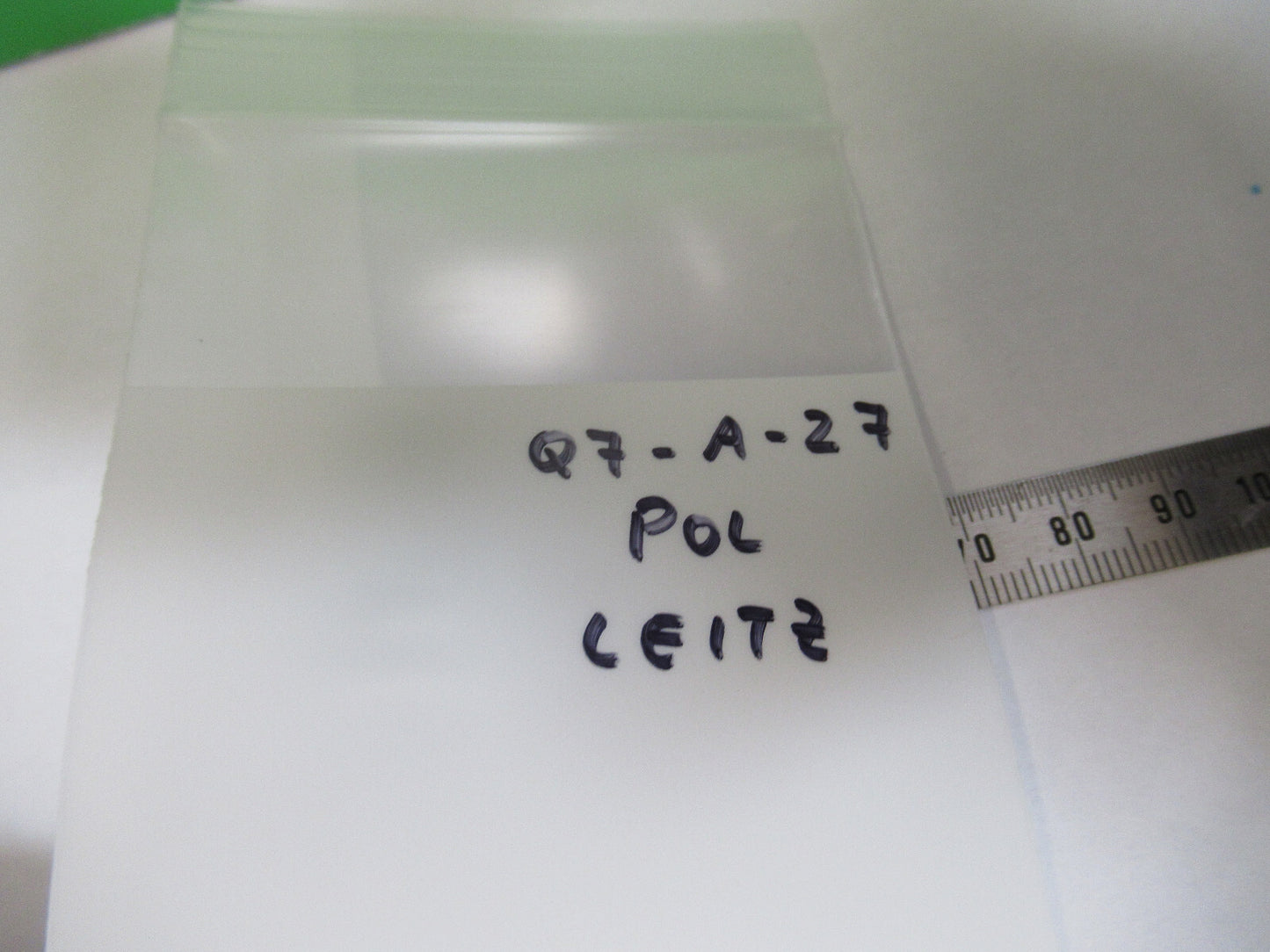 ANTIQUE POL OBJECTIVE ERNST LEITZ 3,2X POL MICROSCOPE PART AS PICTURED Q7-A-27