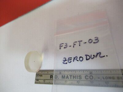 OPTICAL FLAT ZERODUR BLANK LASER OPTICS AS PICTURED &F3-FT-03