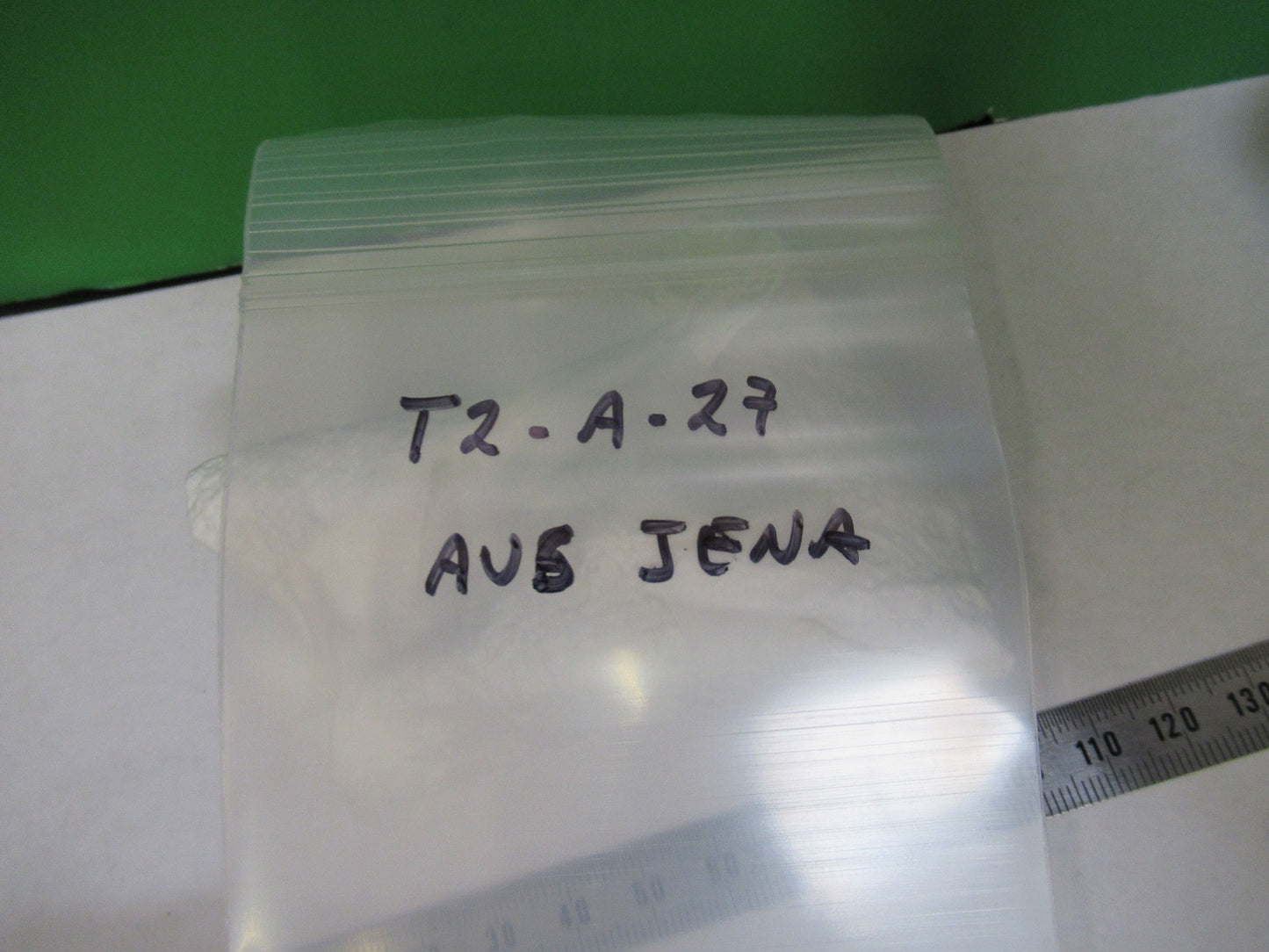 AUS JENA GERMANY HEAD GLASS PRISM OPTICS MICROSCOPE PART AS PICTURED T2-A-27