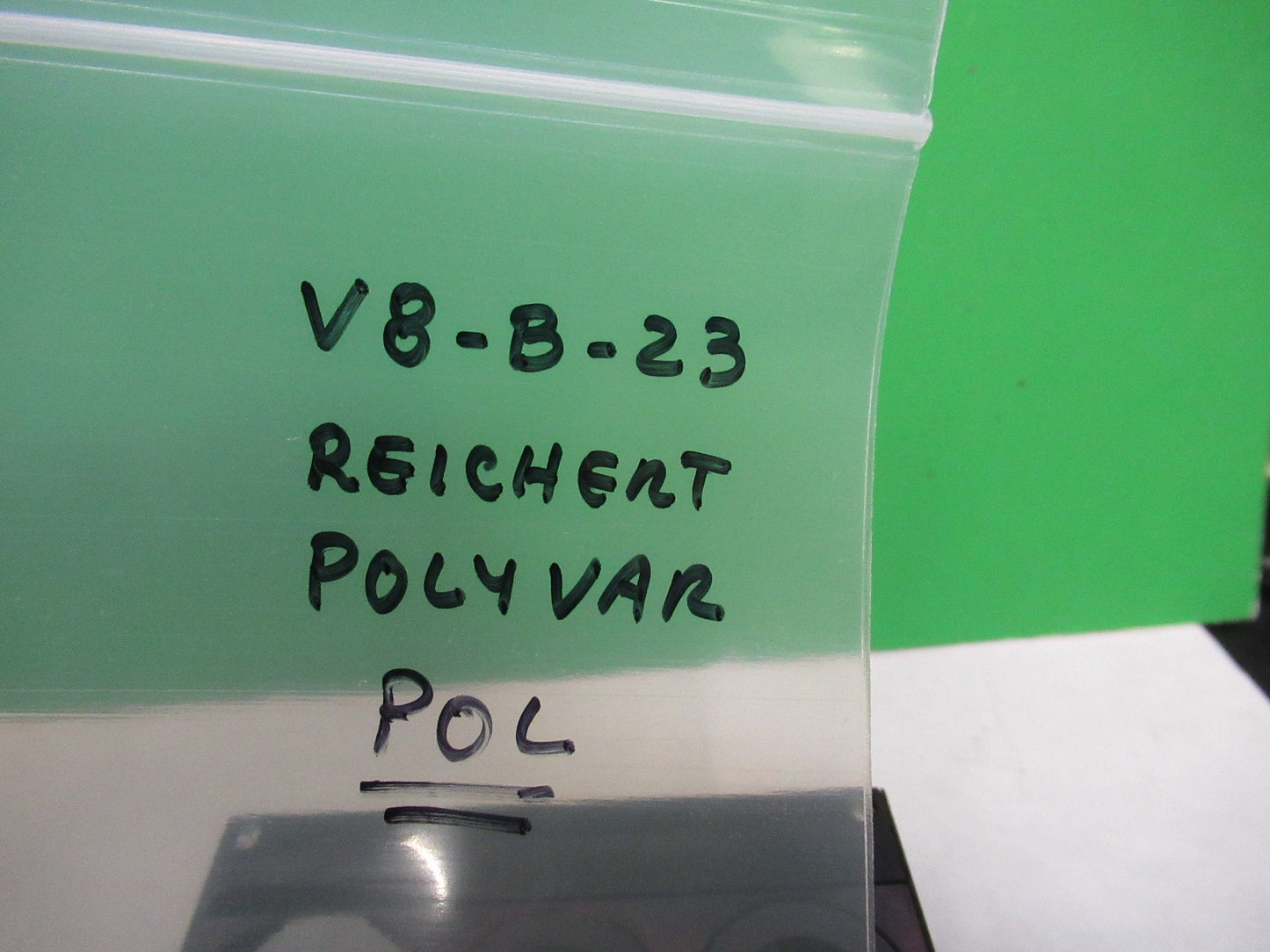 REICHERT POLYVAR AUSTRIA POLARIZER BLOCK MICROSCOPE PART AS PICTURED V8-B-23