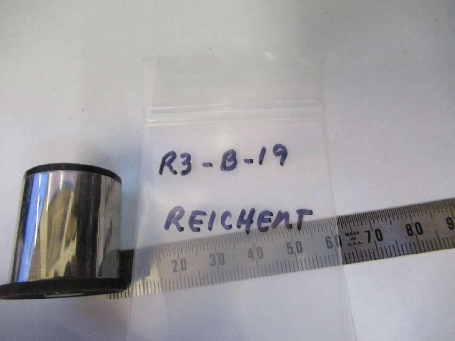 EYEPIECE OCULAR REICHERT AUSTRIA ANTIQUE MICROSCOPE PART AS PICTURED &R3-B-19