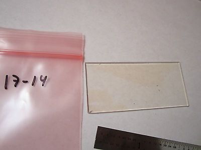 OPTICAL COATED GLASS SUBSTRATE LASER OPTICS BIN#17-14 i