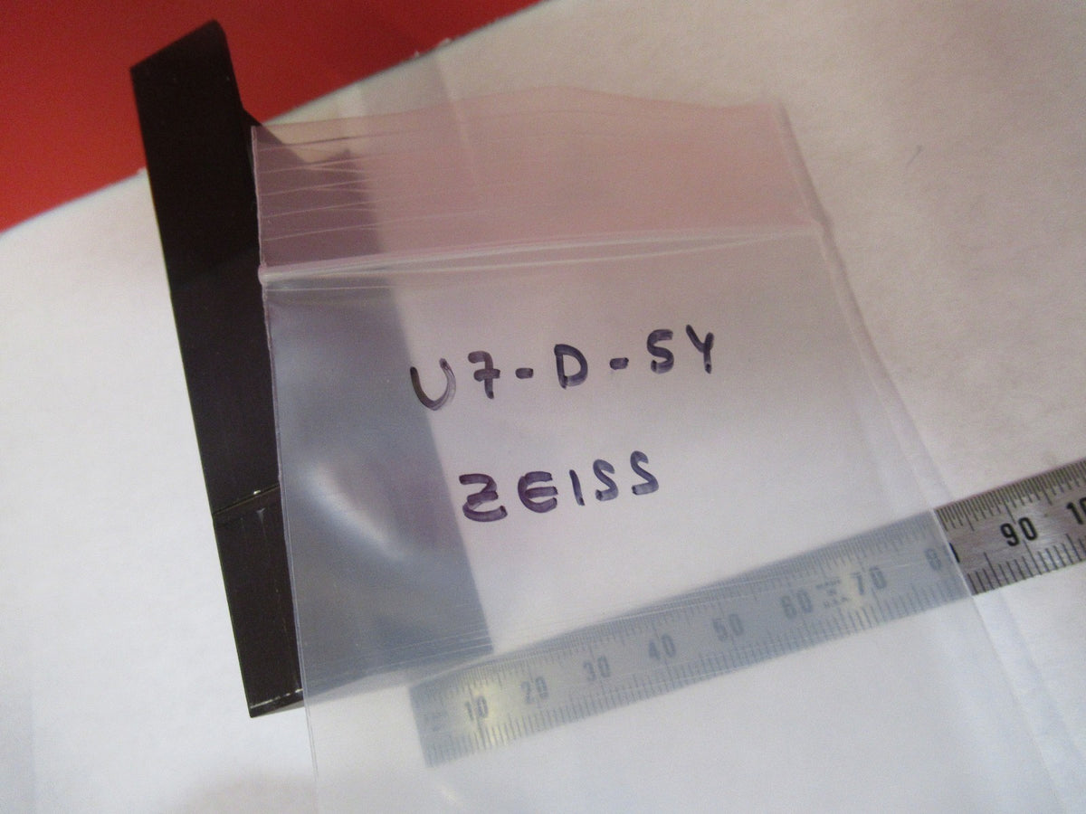 Carl Zeiss AG Germany Slide with Lens Optics Microscope Part