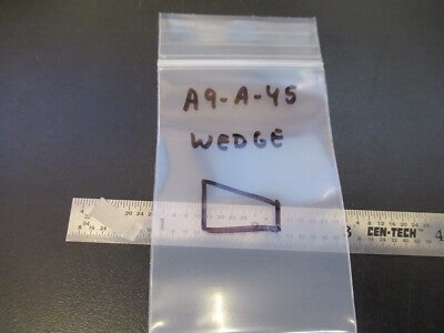 OPTICAL BK7 GLASS WEDGE PRISM PRO LASER OPTICS AS PICTURED &A9-A-45