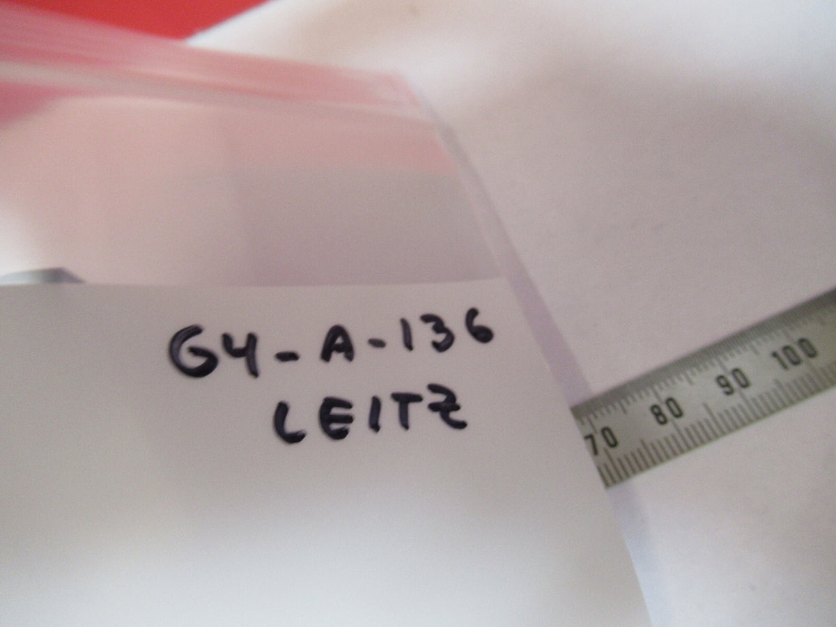 LEITZ GERMANY GLASS PRISM HEAD MICROSCOPE PART OPTICS AS PICTURED #G4-A-136