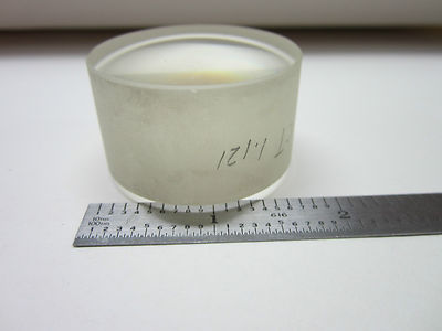 OPTICAL CONVEX LENS THICK NOS LASER OPTICS MIL SPEC