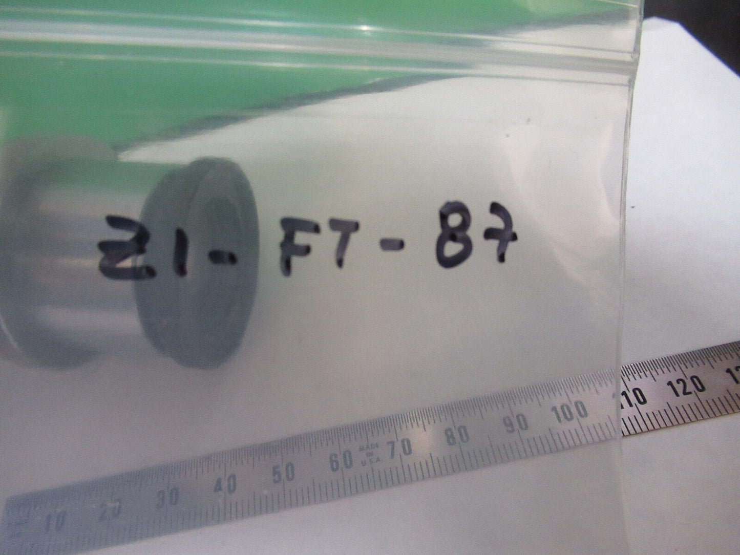 OLYMPUS JAPAN LARGE OCULAR MEASUREMENT EYEPIECE OPTICS MICROSCOPE PART Z1-FT-87