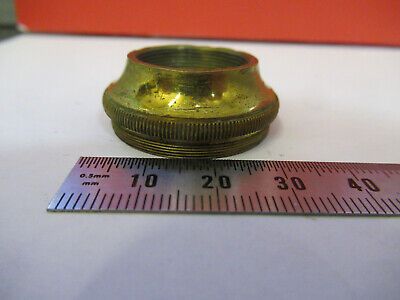 ANTIQUE BAUSCH LOMB CROWN BRASS MICROSCOPE PART AS PICTURED &8Z-A-79