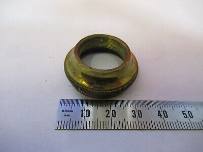 ANTIQUE BAUSCH LOMB CROWN BRASS MICROSCOPE PART AS PICTURED &8Z-A-79