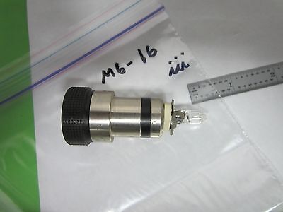 OPTICAL MICROSCOPE LEITZ WETZLAR GERMANY LAMP OPTICS AS IS BIN#M6-16