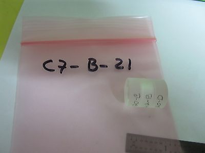 OPTICAL SPECTROSCOPY LIQUID OR GAS CELL VERY RARE OPTICS SPECTRAL BIN#C7-B-21