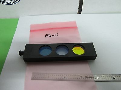 MICROSCOPE INTERFEROMETER WYKO VEECO PART SLIDE FILTER OPTICS BIN#F2-11