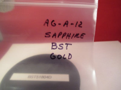 Agile Components Tunable Capacitor Bst Platinum Sapphire Gold Finish