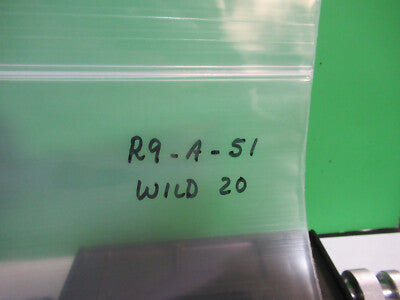 STAGE TABLE WILD HEERBRUGG SWISS M20 MICROSCOPE PART AS PICTURED R9-A-51