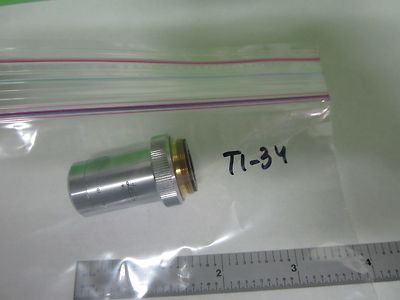 MICROSCOPE OBJECTIVE LEITZ L20X GERMANY INFINITY OPTICS AS IS BIN#T1-34