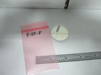 OPTICAL MIL SPEC FLAT LENS COATED OPTICS BIN#5-DT-F