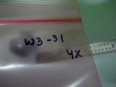 MICROSCOPE PART OBJECTIVE SPENCER 4X AMERICAN OPTICS AS IS BIN#W3-31