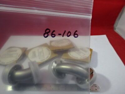 LOT 6 EA ULTRA HIGH VACUUM MDC CF FIXTURE ELBOW AS IS &86-106