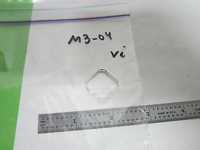 OPTICAL BK7 GLASS CHAMFERED BLOCK PART LASER OPTICS #M3-04