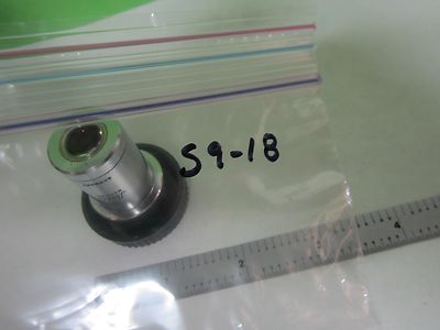 MICROSCOPE PART OBJECTIVE LEITZ GERMANY LL20 LONG DISTANCE AS IS OPTICS BN#S9-18