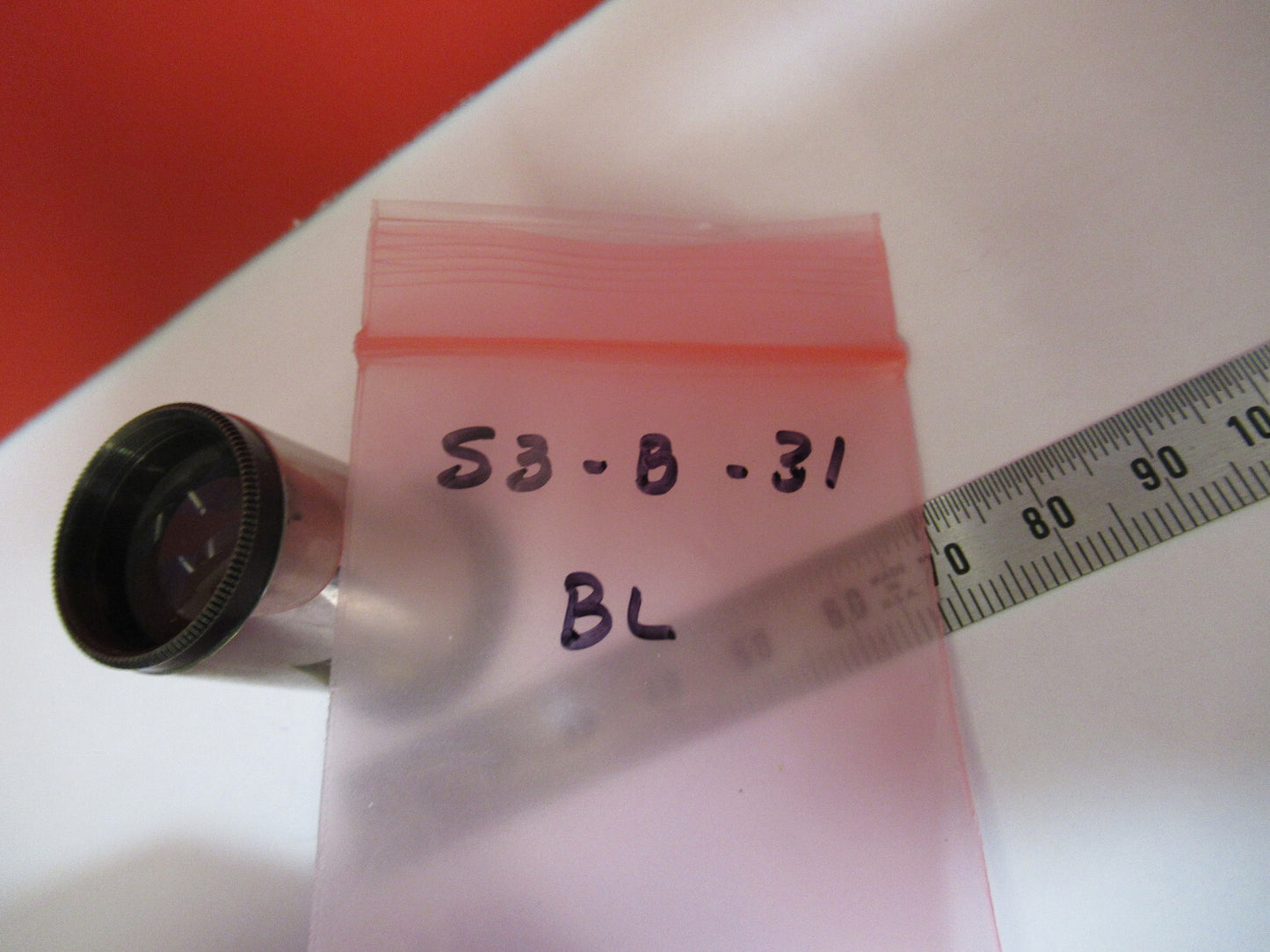 ANTIQUE BAUSCH LOMB 10X EYEPIECE OCULAR MICROSCOPE PART As Pictured S8-B-31