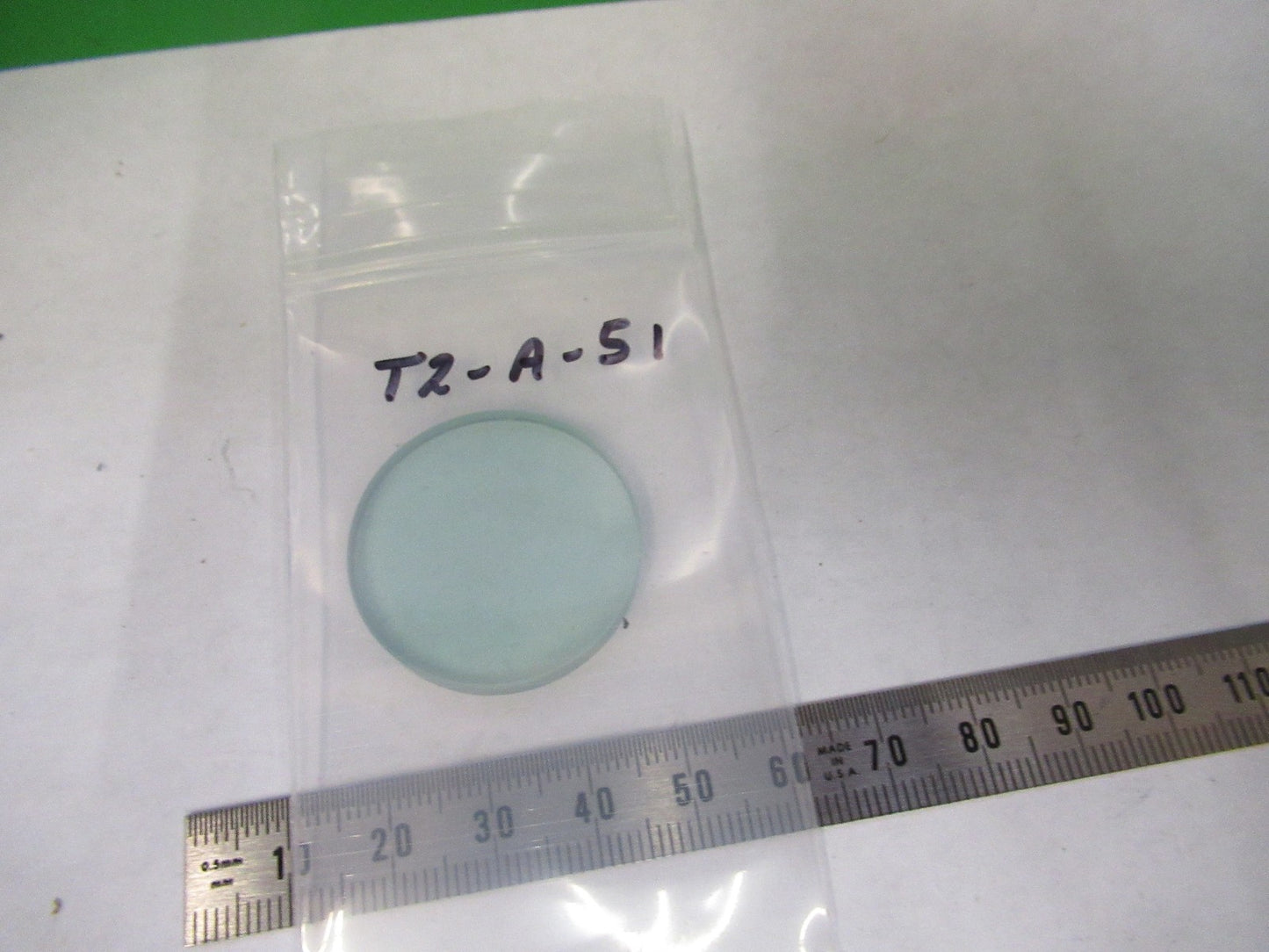 LEICA GERMANY HEAT ABSORBING FILTER MICROSCOPE PART AS PICTURED T2-A-51