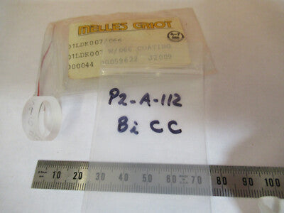 Optical Melles Griot Bi Concave Lens Coated Optics