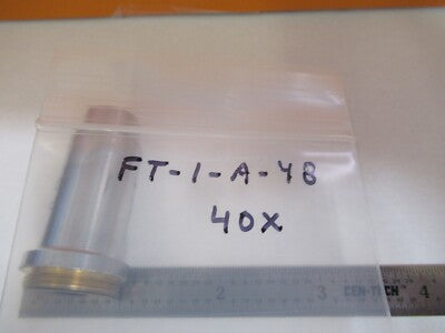 CARL ZEISS GERMANY PH2 40X OBJECTIVE MICROSCOPE PART AS PICTURED &FT-1-A-48