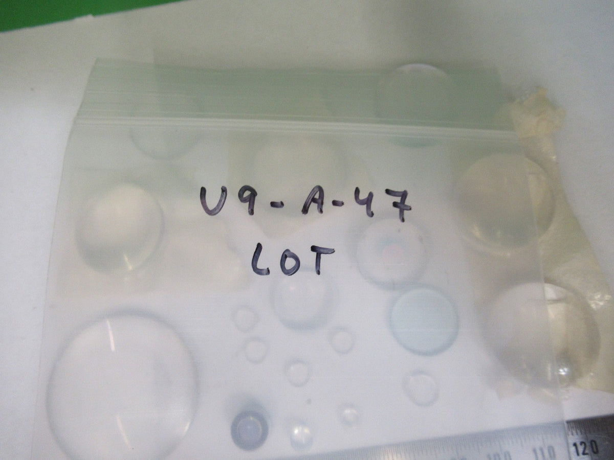 LOT OPTICAL GLASS LENSES ASSORTED LASER OPTICS NICE AS PICTURED U9-A-47