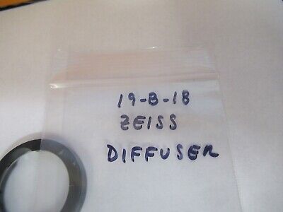 ZEISS AXIOTRON GERMANY DIFFUSER FILTER MICROSCOPE PART AS PICTURED &19-B-18