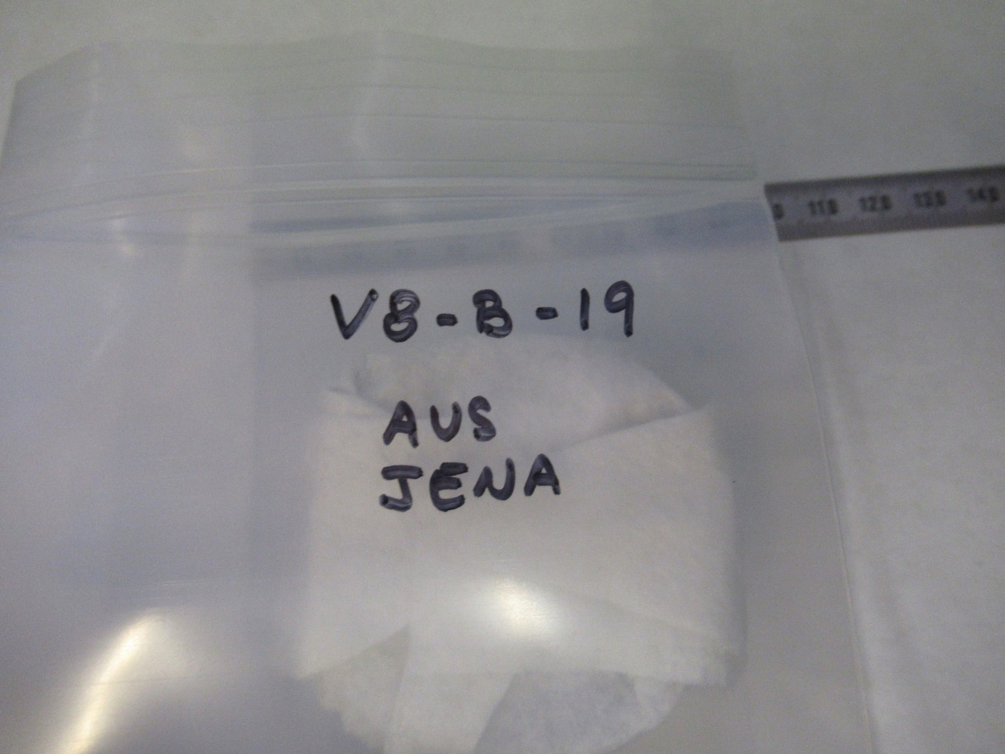 AUS JENA GERMANY MOUNTED LENS POLARIZER MICROSCOPE PART AS PICTURED V8-B-19