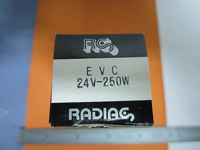 RADIAC EVC LAMP BULB 24V 250W AS IS BIN#K4