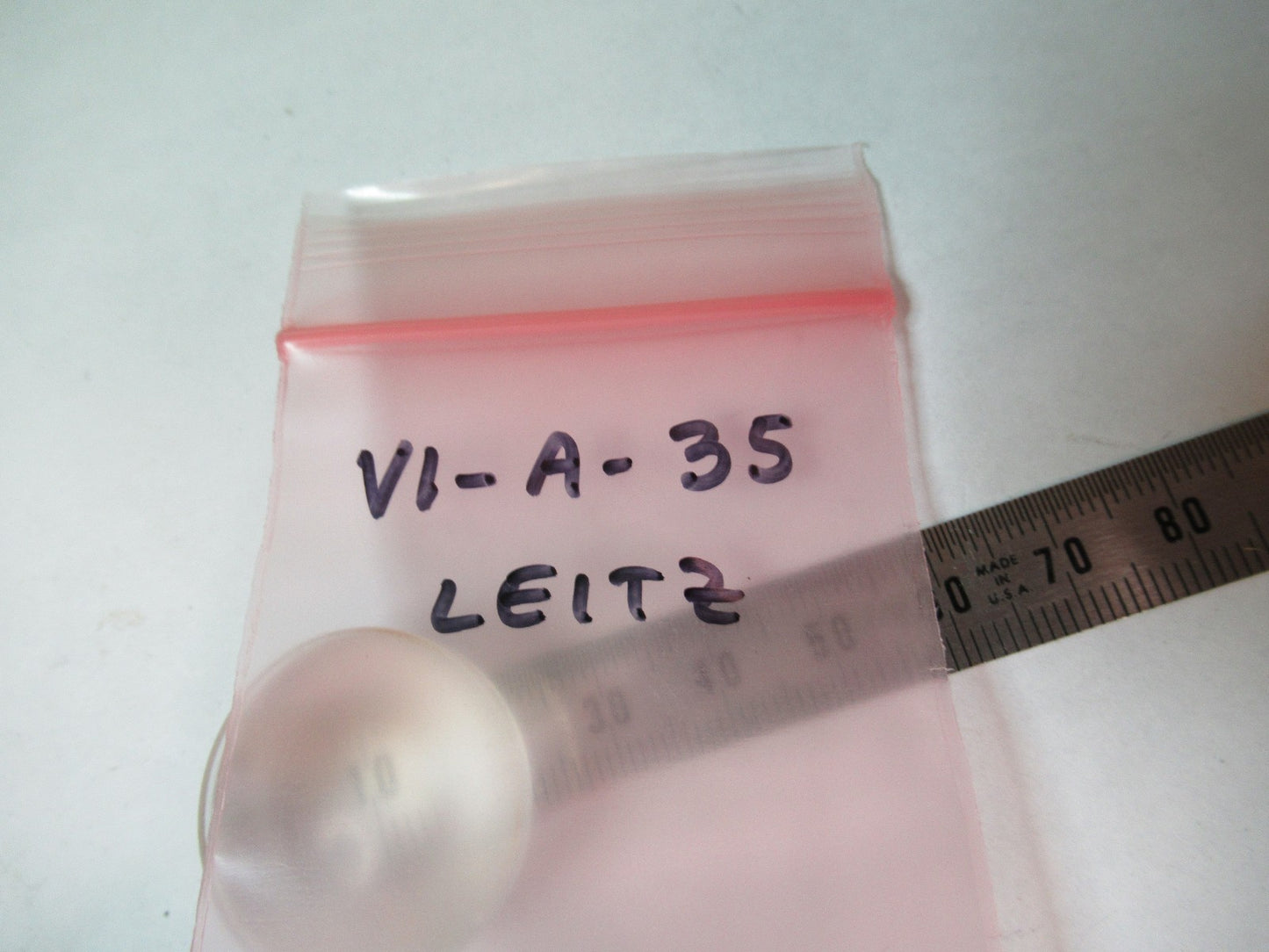 LEITZ WETZLAR GERMANY LENS DIFFUSER FILTER MICROSCOPE PART AS PICTURED V1-A-35