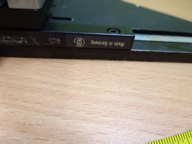 MICROSCOPE PART NIKON JAPAN METAPLAN STAGE TABLE MICROMETER GERMAN AS IS #TD-3-A