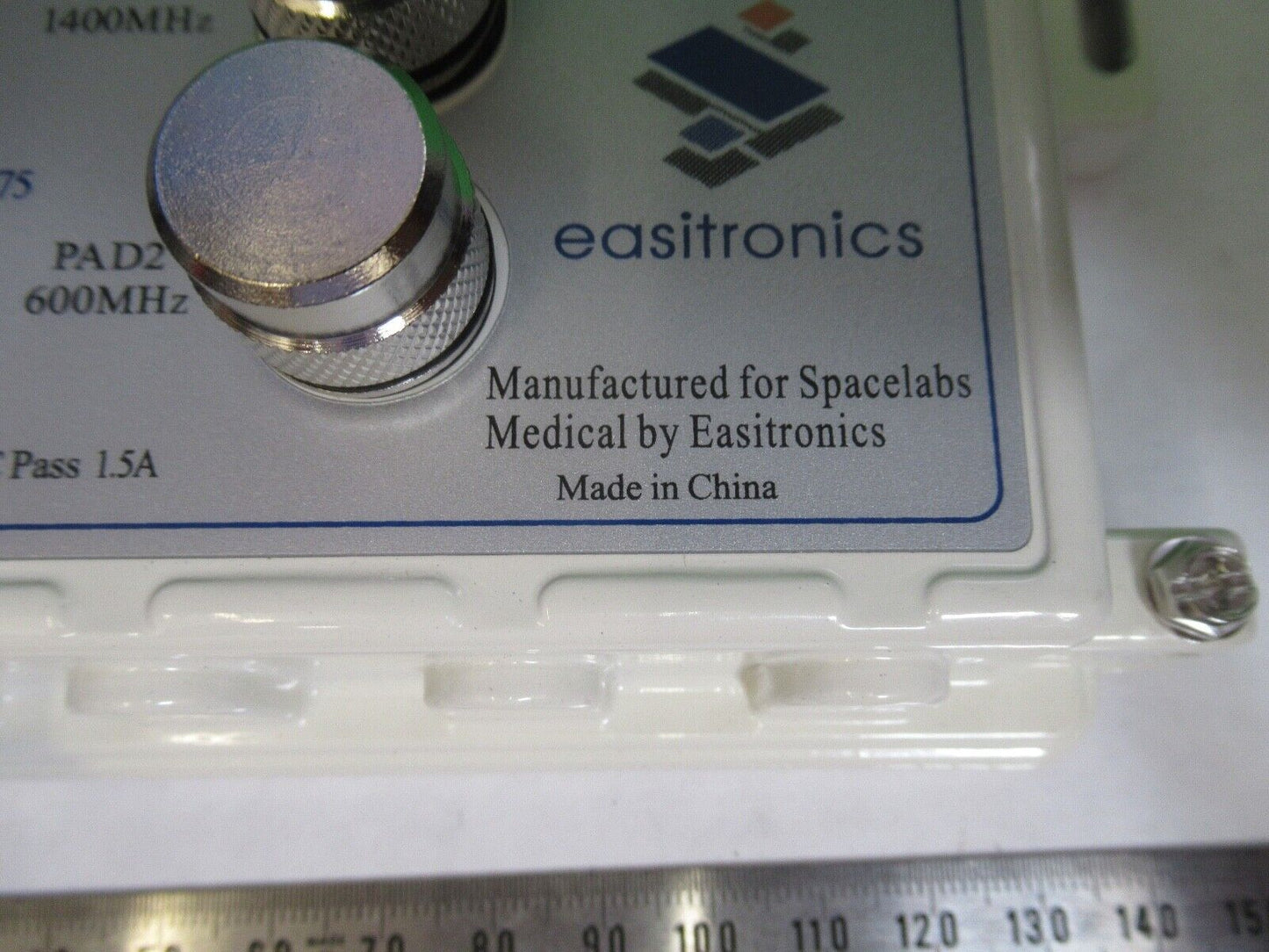DUAL BAND AMPLIFIER RF 1400 MHz 600 FREQUENCY EASITRONICS AS PICTURED G7-A-43