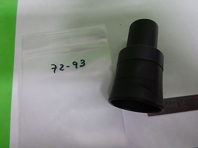 MICROSCOPE PART EYEPIECE OCULAR LEITZ GERMANY 10X OPTICS AS IS BIN#72-93